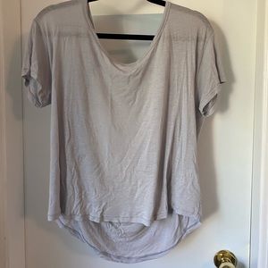 Free People: open back oversized shirt